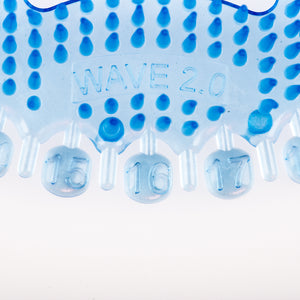 Urinalsieb-Set (2 Stk.) einseitiger Spritzschutz Duft: Baumwollblüte, Farbe: blau
